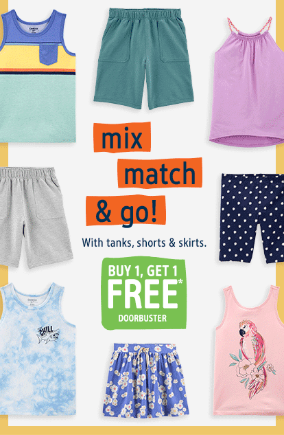 all about easy shorts, tees & warm-weather faves $8 and up