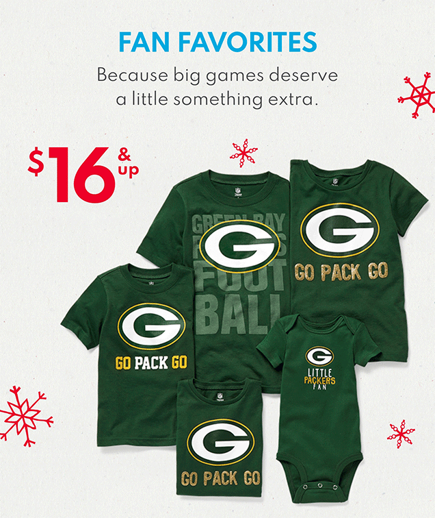FAN FAVORITES | Because big games deserve a little something extra. | $16 & up 