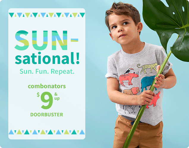 SUN - sational! | Sun. Fun. Repeat. | combonators | $9 & up DOORBUSTER