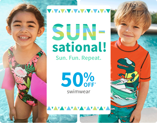 SUN - sational! Sun. Fun. Repeat. | 50% OFF* | swimwear 