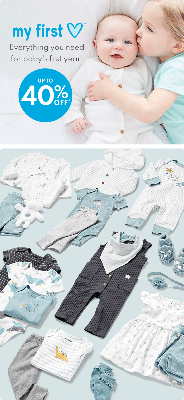 my first loves | Everything you need for baby's first year! | UP TO 40% OFF*