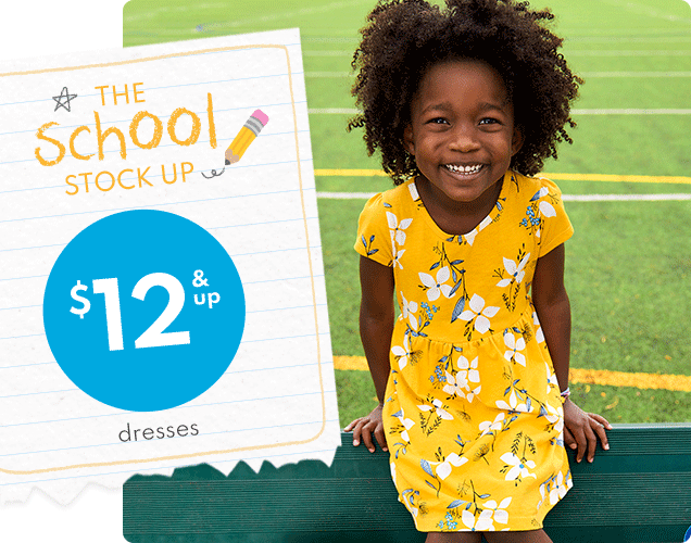 THE SCHOOL STOCK UP | $12 & up dresses
