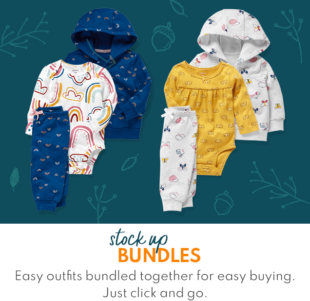 stock up BUNDLES | Easy outfits bundled together for easy buying. Just click and go.