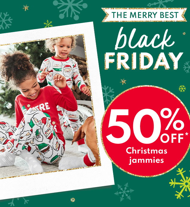THE MERRY BEST | black FRIDAY | 50% OFF* | Christmas jammies