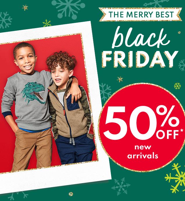 THE MERRY BEST | black FRIDAY | 50% OFF* | new arrivals