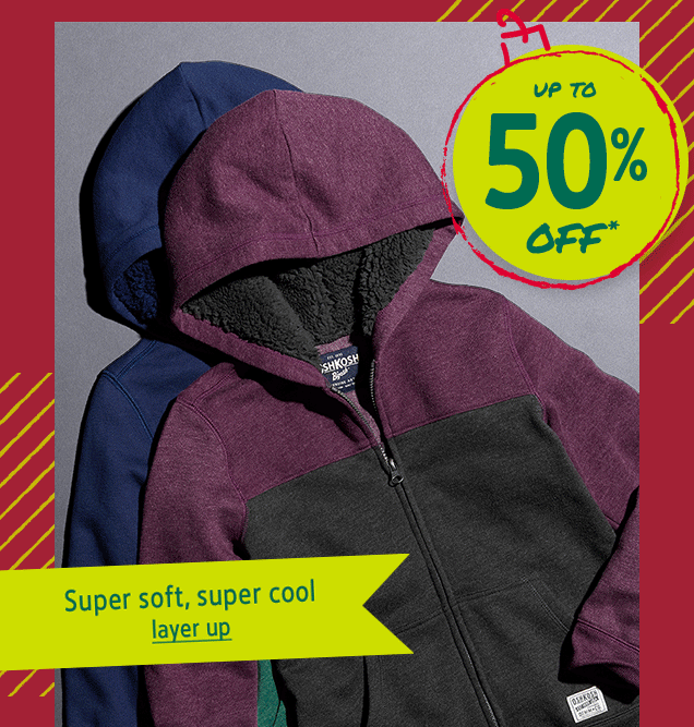 UP TO 50 % OFF * | Super soft,super cool | layer up