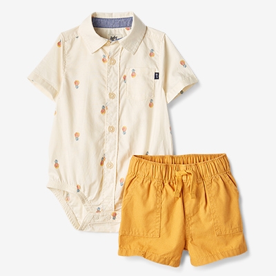 Infant & Newborn Boy Clothing (0-24M) | OshKosh | Free Shipping