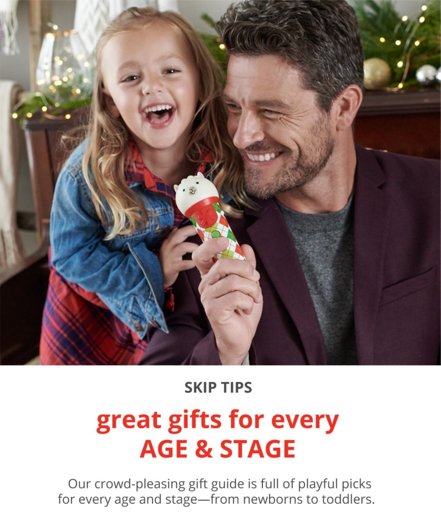 greast gifts for every Age and stage